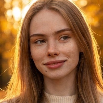 Nano Banana 2 Lite крупно: другое лицо, родинка под губой